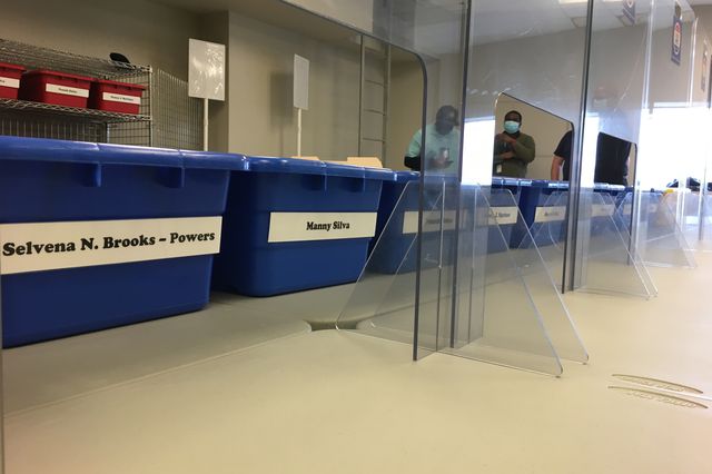 Ranked-choice voting ballot tabulation station